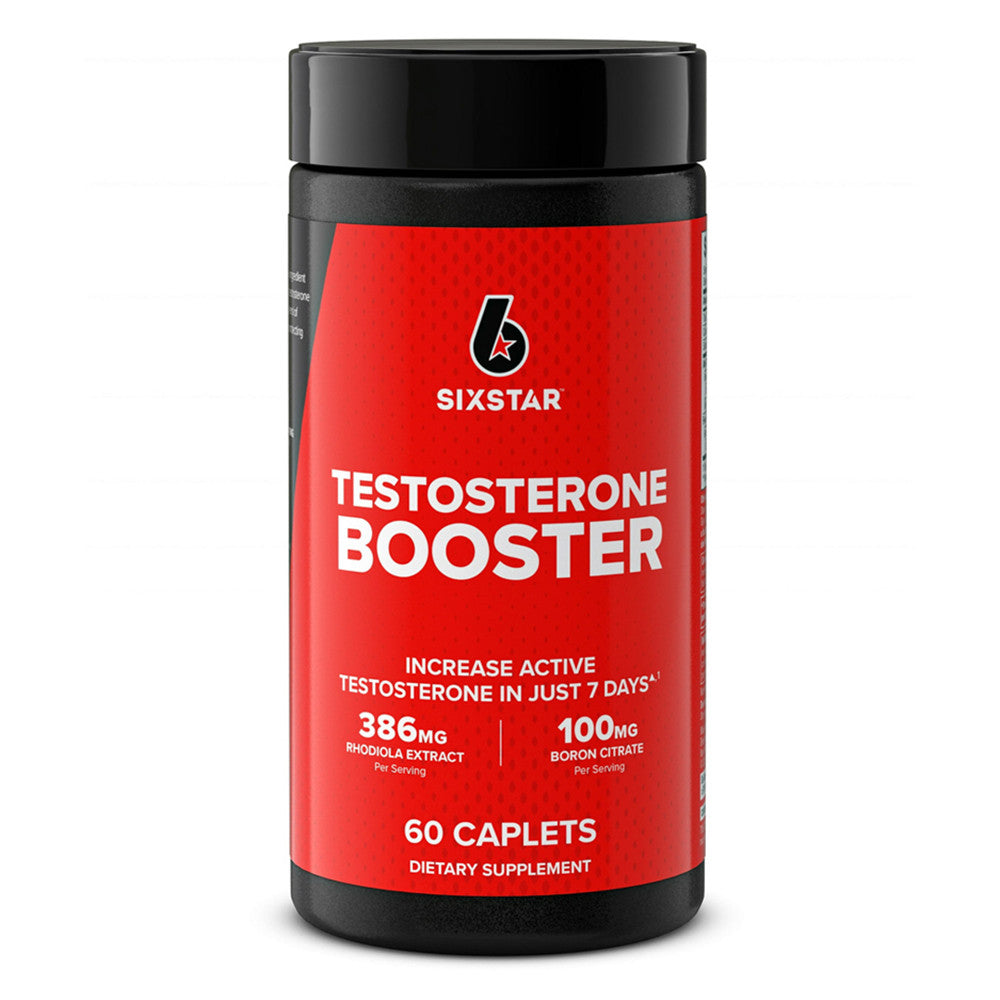 Six Star Elite Series Testosterone Booster Supplement for Men Caplets, 60 Ea